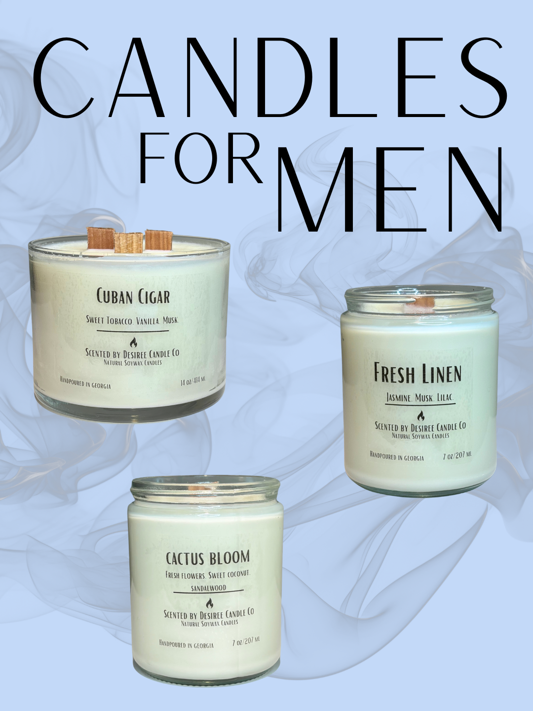CANDLES FOR MEN