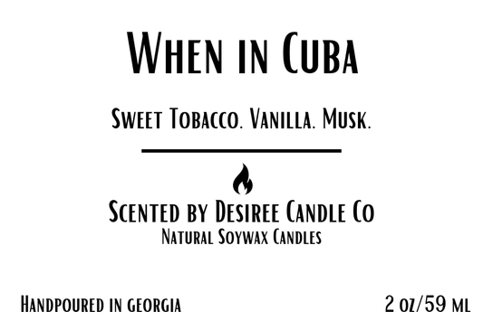 When in Cuba SoyWax Melts