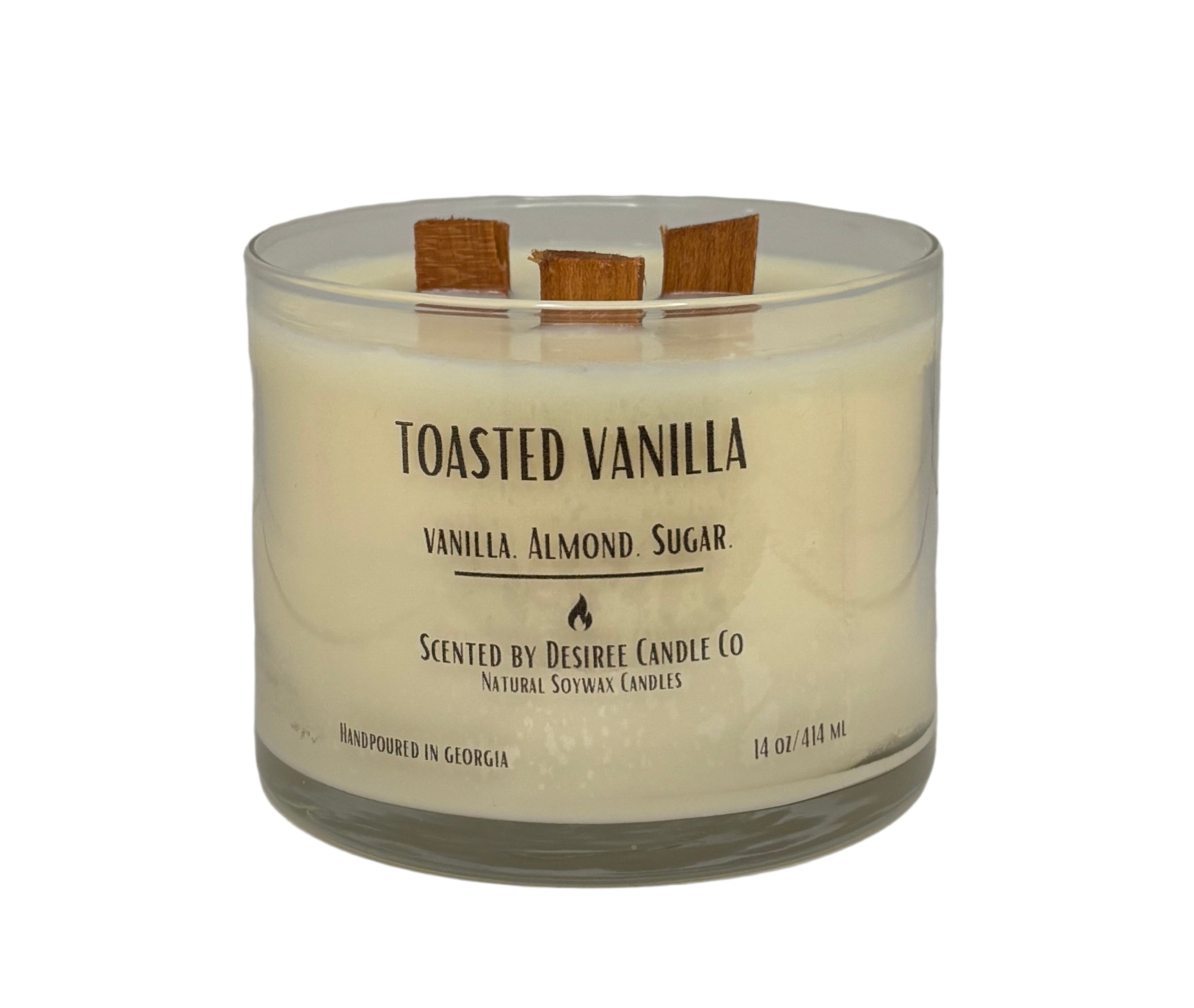 3-Wick Toasted Vanilla
