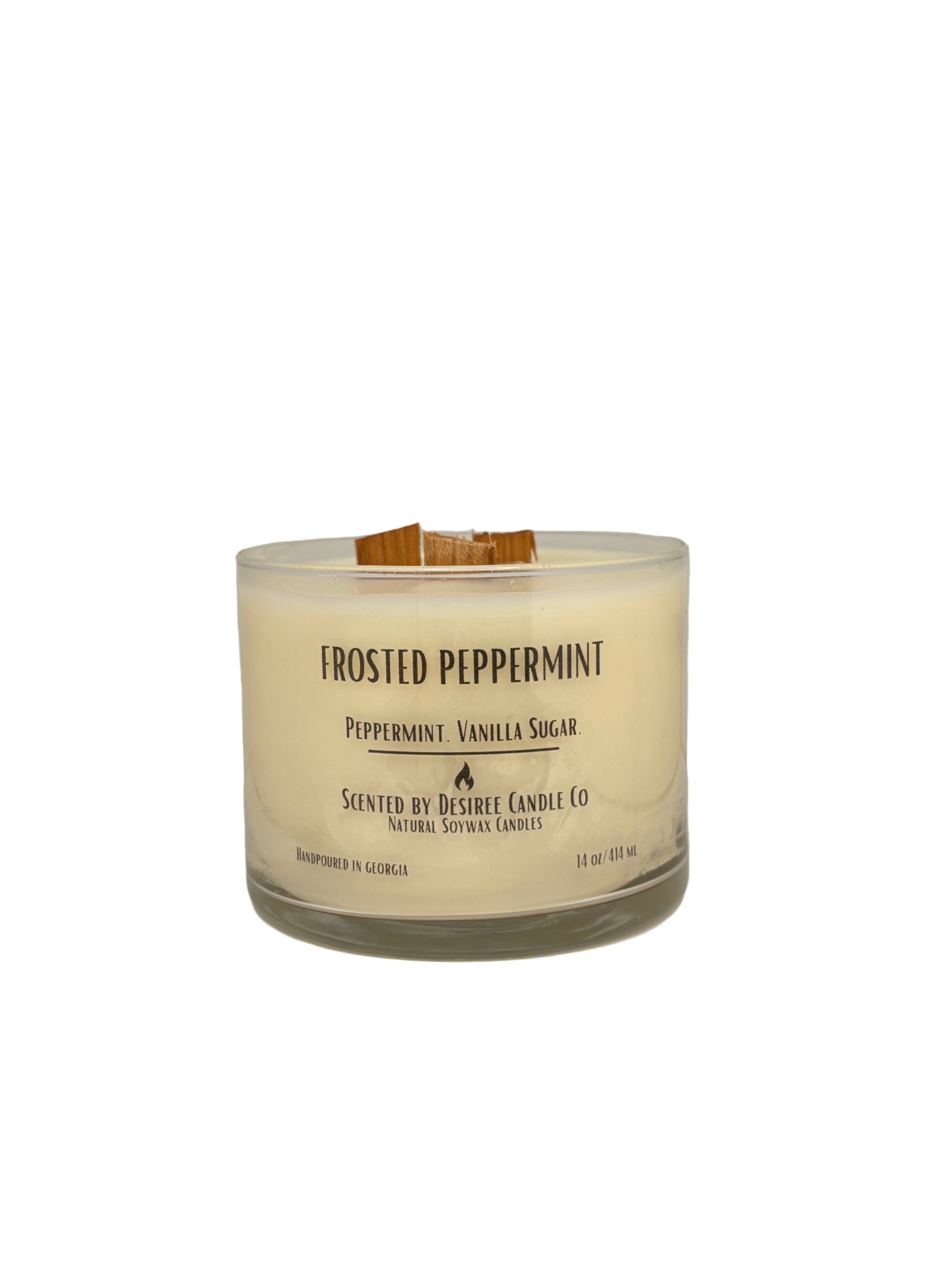 3-Wick Frosted Peppermint