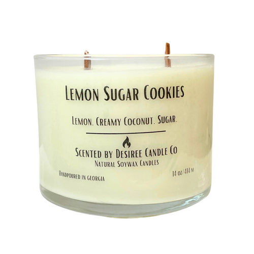 3-Wick Lemon Sugar Cookies