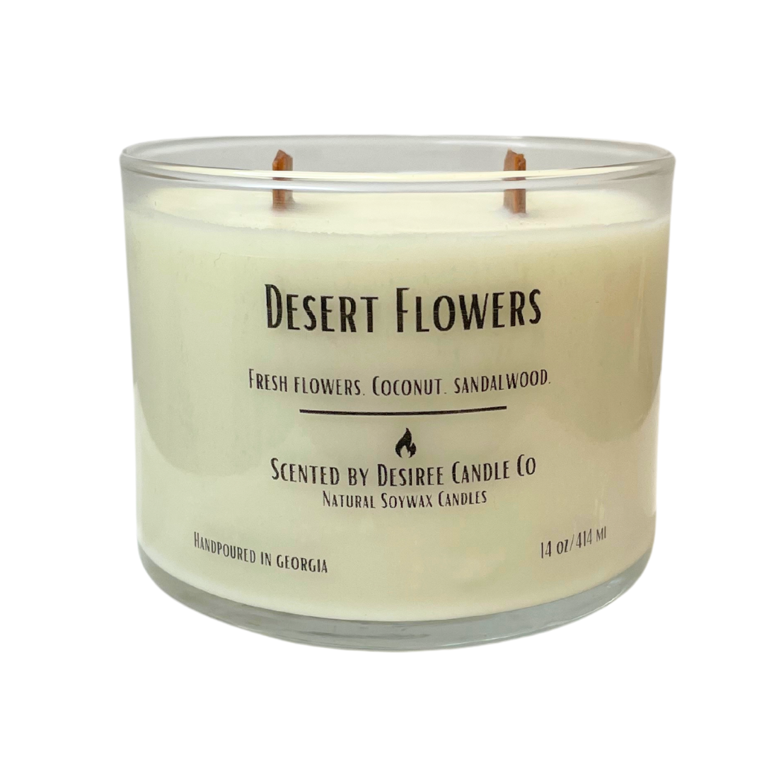 2-Wick Desert Flowers